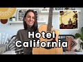 Hotel California Guitar Lesson The Eagles PLUS Beginner Picking Play Along