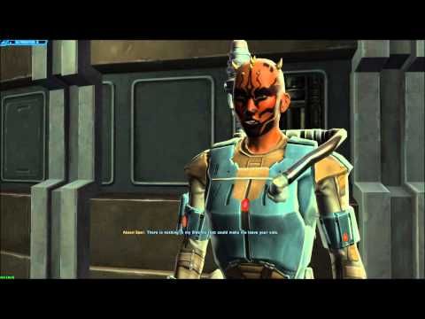 SWTOR SM Sixteenth Conversation with Akaavi Spar - Concessions and Confessions