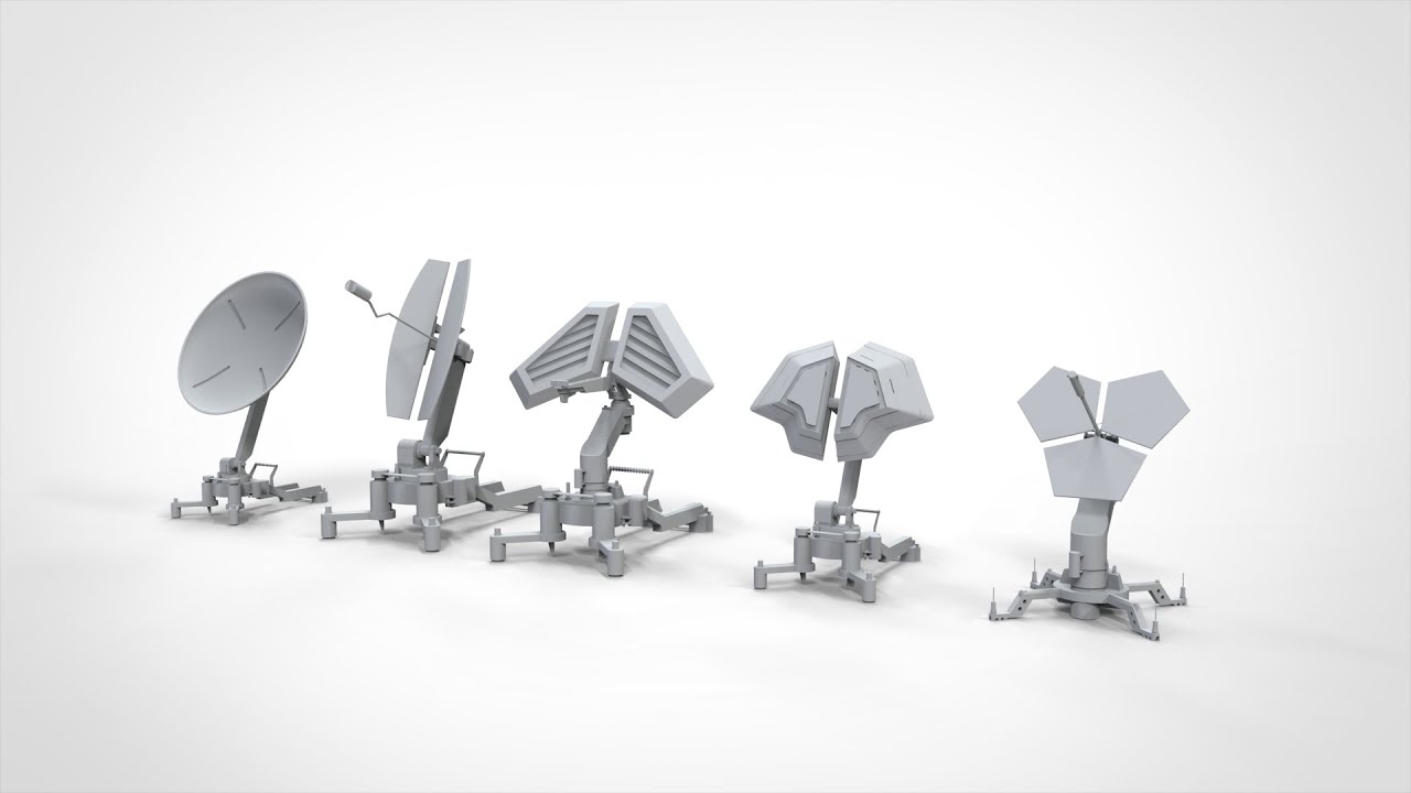 Bilim kurgu anteni 5 3D Model