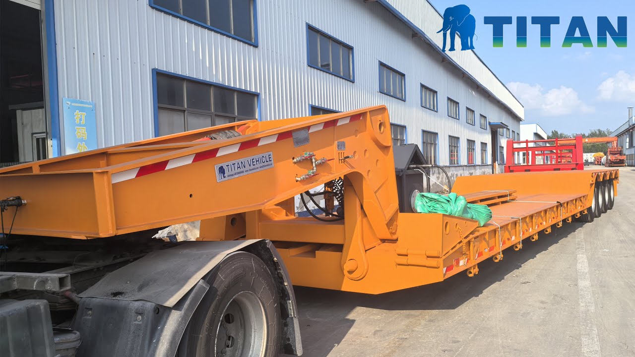 lowboy trailer