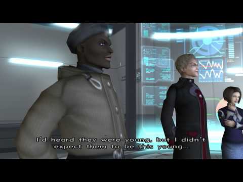 Xenosaga Episode II HD Cutscene 44 - Demonstration for Helmer - JAPANESE