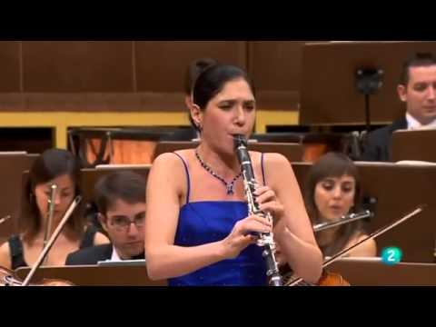Sharon Kam with Madrid Radio RTVE -  Weber concerto No. 2 first movement- Allegro