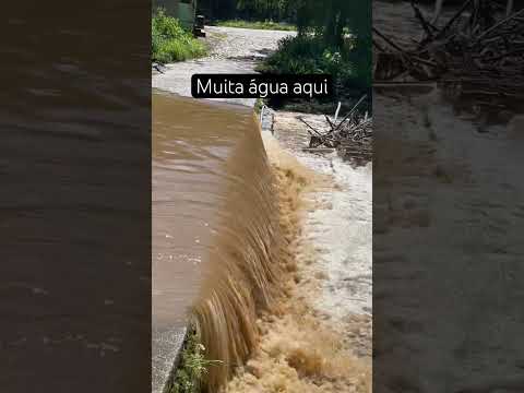Enchente transbordou #inverno #viral #pacoti#ceará #minharotinameuestilo #youtubeshorts #muitachuva