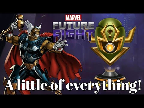 Acquiring a ctp of greed+ Beta Ray Bill vs Thanos 45(ctp of energy), Marvel Future Fight