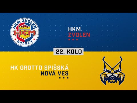22.kolo HKM Zvolen - HK GROTTO Spišská Nová Ves HIGHLIGHTS