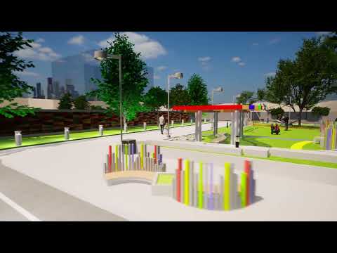 Plan Peatonal - Barrio Tivoli Zona 9 - 4ta Av - entre 8a y 11a Calles