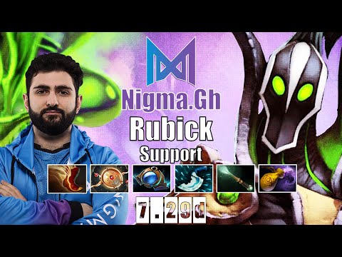 Rubick Support | Nigma.Gh | GH POS 4 RUBICK IS BROKEN | 7.29d Gameplay Highlights