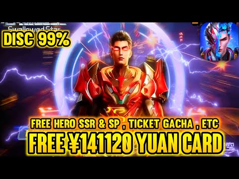 Swallowed Star: Dawn Private Server - Free Top Up , ¥141120 Yuan Card , Hero SSR & SP , Ticket Gacha