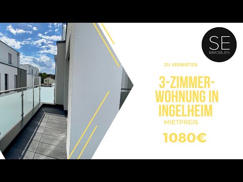 SE Immobilien: Moderne 3 Zimmer Wohnung in Rheinnähe
