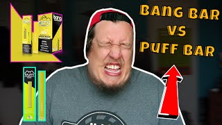 Bang Bar Disposable Vape vs Puff Bar Disposable Vape Review