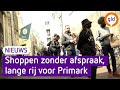 Lange rij voor Primark Arnhem, want shoppen zonder afspraak mag weer