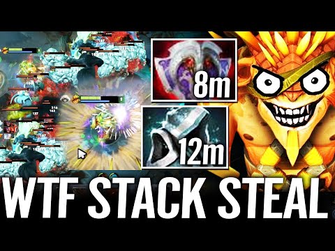 🔥 WTF BIGGEST Stack Steal - 12m Eternal Shroud + Van Bristleback 200 IQ Fast Farm Dota 2 Pro Carry