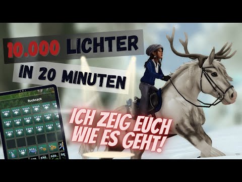 Tipps und Tricks für schnelle SCHILLINGE durch LICHT 🌟 | Star Stable [SSO]