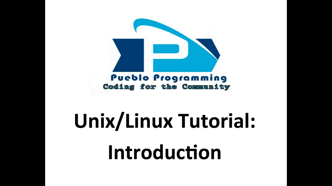 Unix/Linux Tutorial #1: Introduction