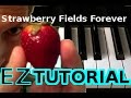 THE BEATLES - Strawberry Fields Forever - PIANO ...