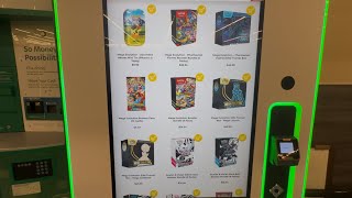 POKEMON VENDING MACHINE GLITCHED/HACKED?! Perfect Order Remote Update Fail... Thanks Pokemon Company