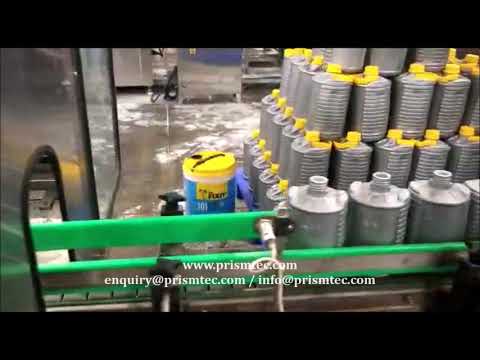1 Liter Construction Chemicals Filling Plugging & Capping Line