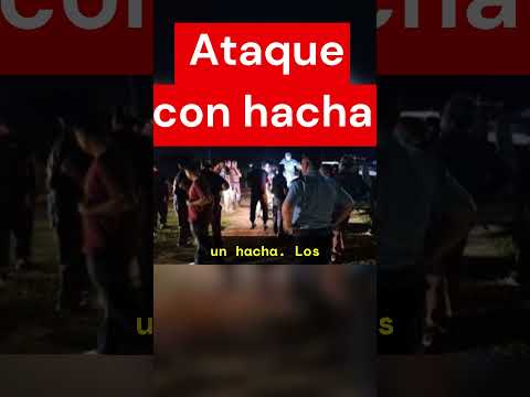 El horror de Quitilipi: La captura del responsable tras el doble ataque con hacha. #Chaco #noticias