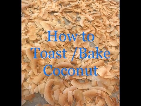 How to Toast Coconut