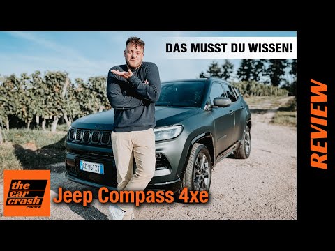 Jeep Compass 4xe im Test (2021) Hält der Plug-in Hybrid, was er verspricht? 💥 Fahrbericht | Review