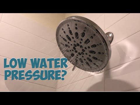 Fix Low Water Pressure In Shower