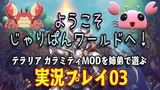 【テラリア／実況プレイ動画】ようこそじゃりぱんワールドへ！姉弟でカラミティModを遊び尽くす　Part03