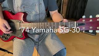 Video thumbnail for '74 Yamaha SG-30 by tenokuni-japan