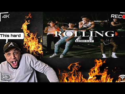 Richie D. ICY & AXTROBOY - Rolling (Official Music Video)REACTION