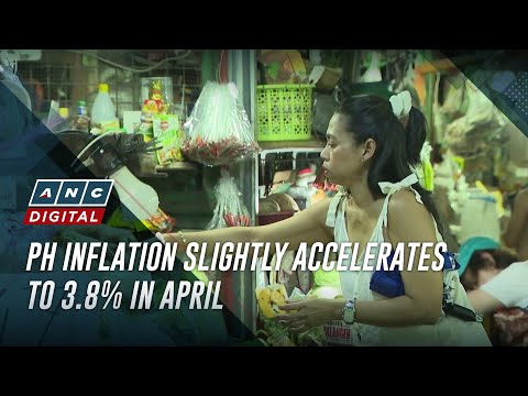 PH inflation slightly accelerates to 3.8% in April ANC