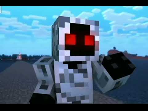 Herobrine vs Entity 303 in Minecraft Monster School