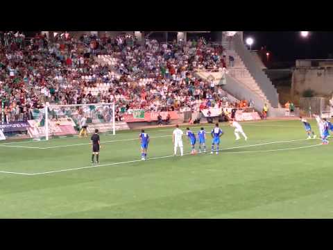 Gol Fidel en el CCF-Raja (2-0, 73')