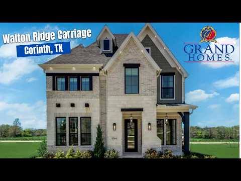 Grand Homes at Walton Ridge Carriage in Corinth, TX!
