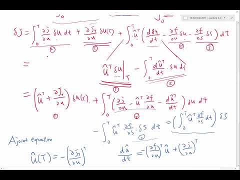 Adjoint for implicit governing equations