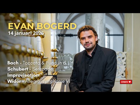 Evan Bogerd - Lunch Recital - 14 January 2026
