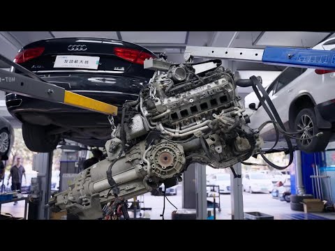 Wie wir diesen Audi A8 W12 vor dem Schrottplatz gerettet haben!