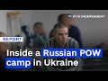 Interviewing Russian Soldiers In POW Camp In Ukraine
