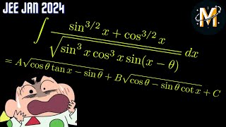 TWO METHODS used to solve this JEE Integration Problem | 29 Jan 2024 JEE Main PYQ