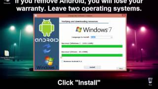 How to install WINDOWS 7 on ANDROID TABLET-PHONE__