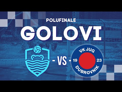 Golovi s utakmice: HAVK Mladost vs VK Jug Adriatic Osiguranje (polufinale)