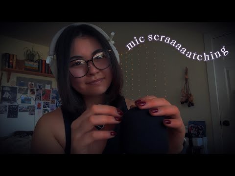 .𖥔 ݁ ˖𐦍⊹ the ONLY mic scratching video you need! (ASMR)