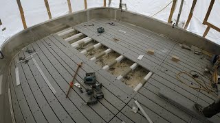 Planking the Aft Deck and Re-doing Starboard Bulwark - Emerald Isle: Ep.98 Fishing Boat Refit