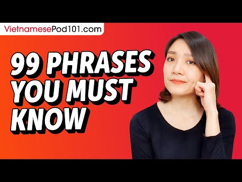 99 Phrases Every Vietnamese Beginner Must-Know