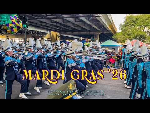 Mardi Gras Royalty: JSU Sonic Boom of the South Dominates the Zulu Parade