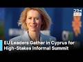 BREAKING NEWS Cyprus President Welcomes EU Leaders Costa Kaja Kallas For Informal Meeting AC1G