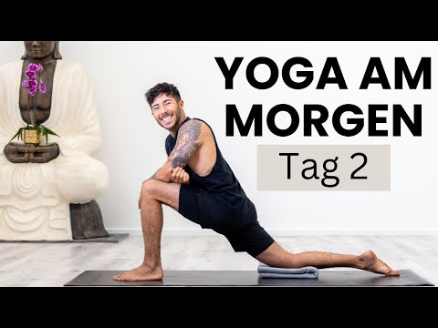 MORNING YOGA (Day 2) - Stretching & strengthening legs | Routine for more flexibility