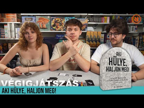 Aki hülye, haljon meg  | Végigjátszás - reflexshop