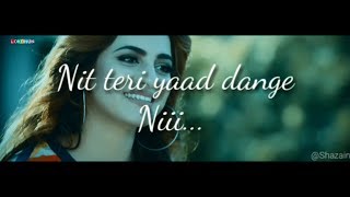 Teri yaad song | Kp wadala | punjabi status | Whatsapp status | breakup status | Shazain.
