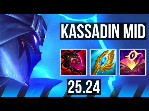 KASSADIN vs VIKTOR (MID) | Fleet Footwork, Good KDA: 20/2/6 | KR Diamond | 25.24