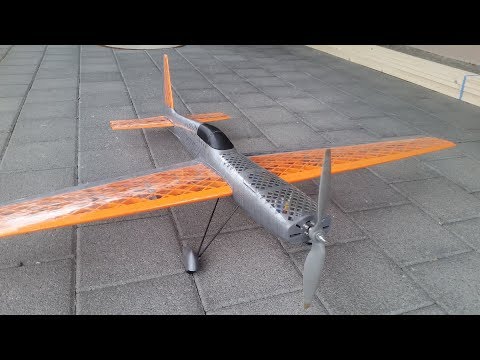A 3D printed RC plane - maiden flight