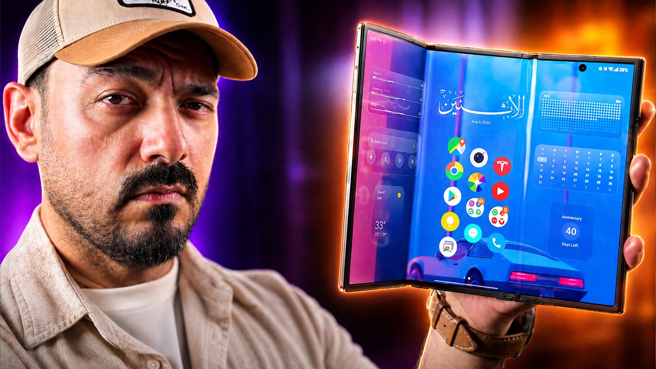 بعد انتهاء شهر العسل 💔 | Samsung Galaxy TriFold
